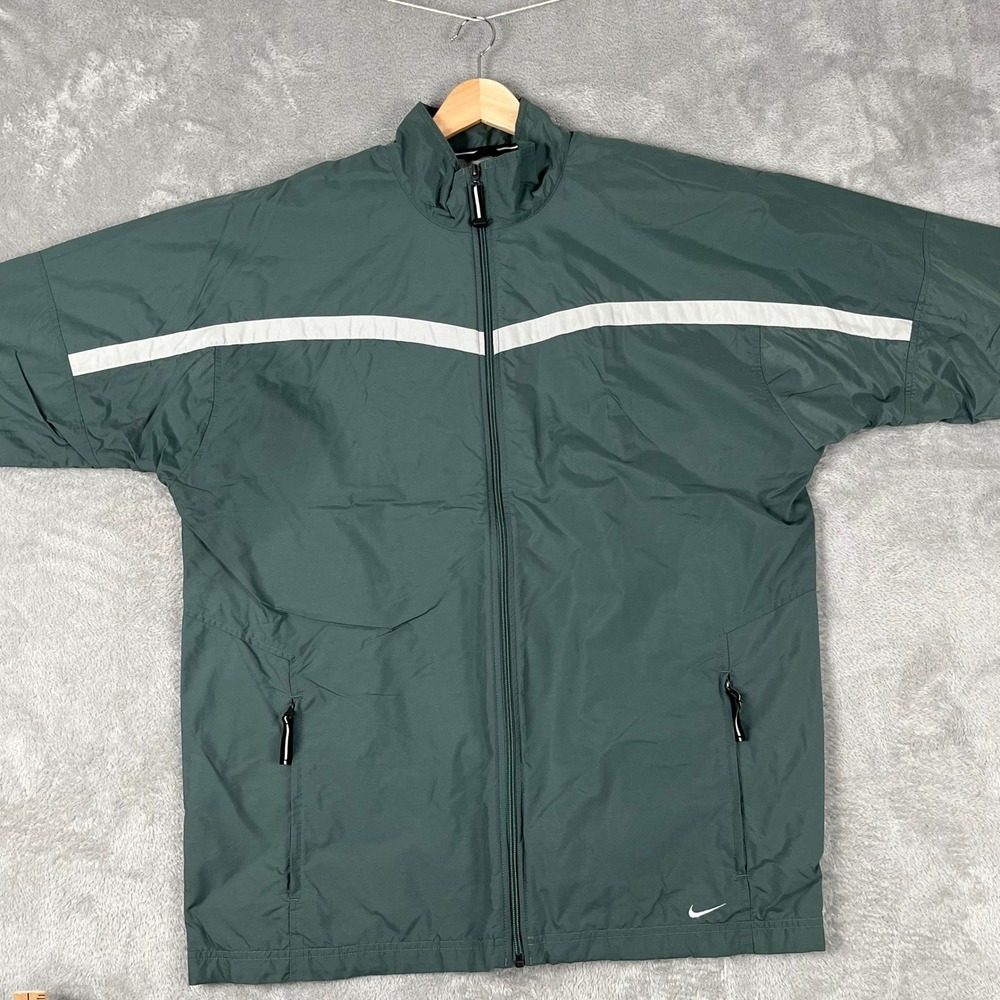 Nike Y2K Track Jacket Lined Full Zip Athletic Mens (XXL) Gorpcorp Athleisure